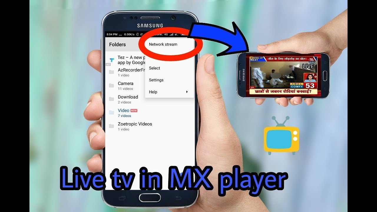 how to watch live tv on android for free | Watch live tv on MX player