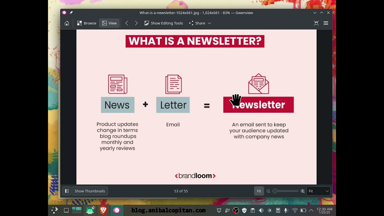 Como crear un newsletter gratis en 1 minuto