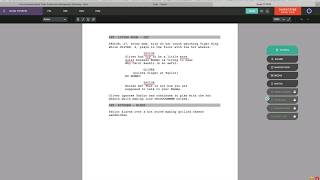 Celtx Scriptwriting Basics with Taylor screenshot 2