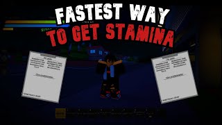 Fastest Way To Get Stamina Mighty Omega