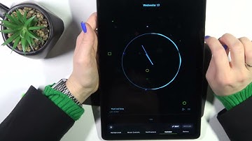 How to Customize AOD on SAMSUNG Galaxy Tab A9+? | Muviz Edge App