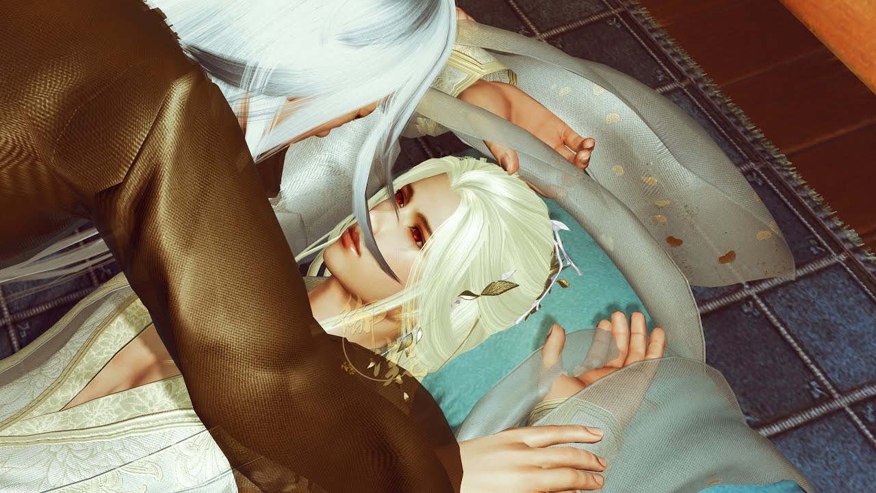 【劍三JX3/妖X琴爹/玄幻】《一生等你》初嘗鴿肉-恭喜魂叔!《Waiting for you all my life》Nanhun & Liwu for the first time