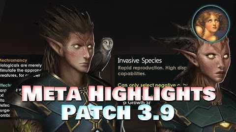 Stellaris Patch 3.9 Meta Highlights
