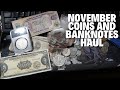 November Coins and Banknotes Haul