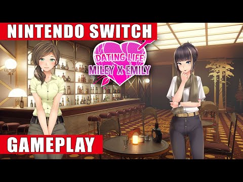 Dating Life: Miley X Emily Nintendo Switch Gameplay