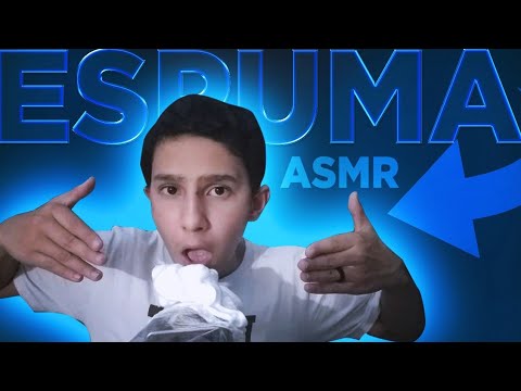 [ASMR] ESPUMA AOS SEUS OUVIDOS!