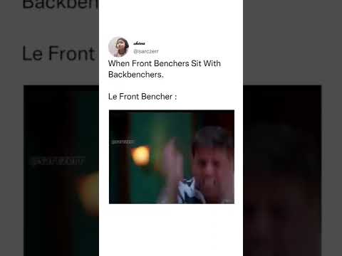 when front benchers