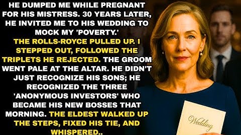 He Invited His Poor Ex-Wife To His Wedding To Disgrace Her, But She Came In A Rolls-Royce + Triplets