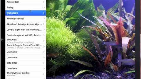 Flickr Client (Assignment 5 - CS193P - Stanford/iTunes U)