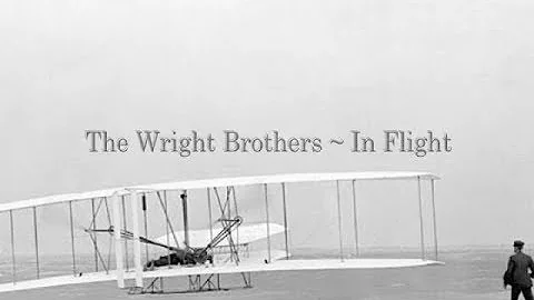 The Wright Brothers In Flight