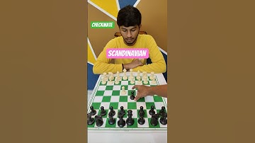 ⚡ Scandinavian Trap: Fastest Checkmate Ever! #foryou #youtubeshorts #youtube #shortsfeed #shorts