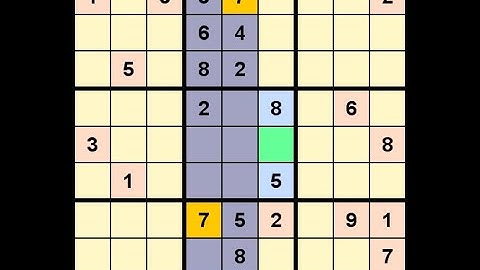 How to Solve Washington Times Sudoku Difficult December 23, 2021