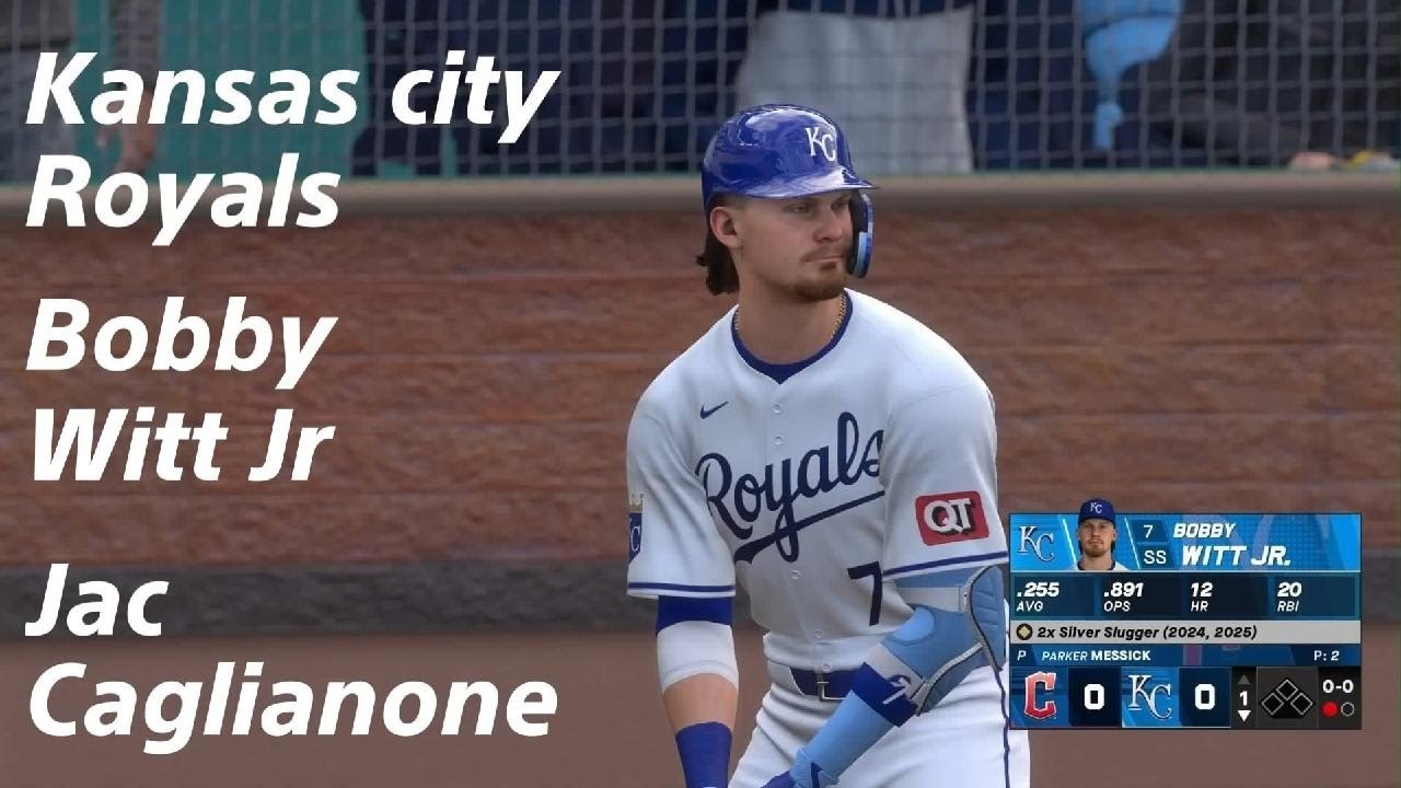 ウィット・ジュニア&カグリオーン ロイヤルズ MLB The Show 26 - YouTube