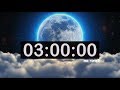 3 hour countdown timer with relaxing instrumental deep sleep music time to sleep timer for kids