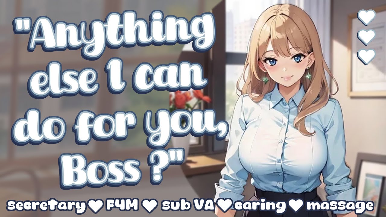 Your sweet Secretary has a Crush on You🤍🪽~ [Office Love Roleplay ASMR]