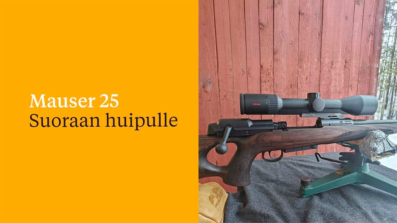 Mauser 25 – Suoraan huipulle