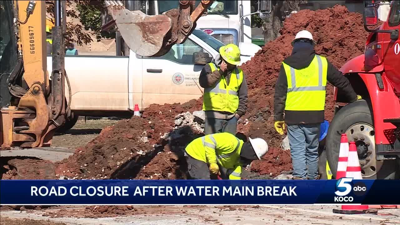Part of Pennsylvania Avenue in northwest OKC shut down due to