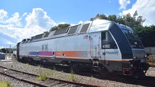 Nj Transit Alp-45A Njcl Train 4744 Bay Head Nj
