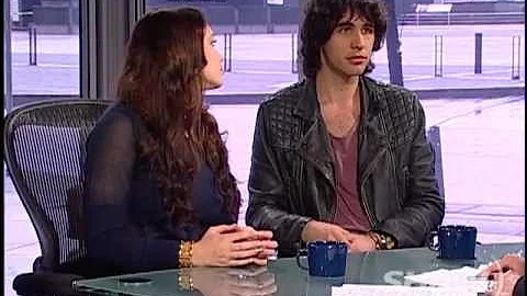 Sophie & Nick Tweed-Simmons on Studio 4 with Fanny...