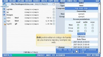 6 Como usar el WebShell en H sphere