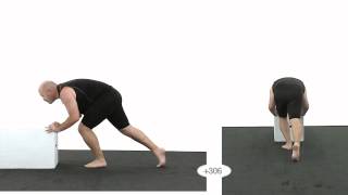 Push Larger Male Slow Motion - Animation Reference Body Mechanics