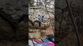 Blackout ⚫ - Rocktown - Georgia #bouldering