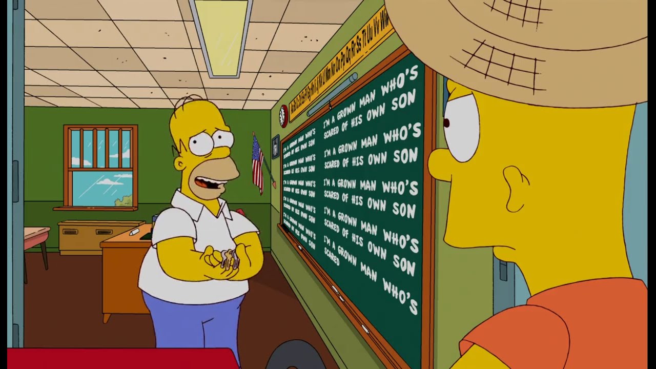 Homer est soumis  Bart  Les Simpson VF   S22E17