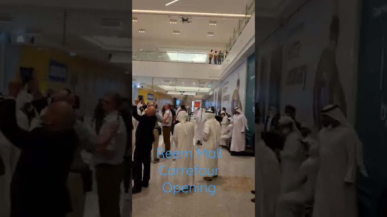 Reem Mall Carrefour Opening Day                       