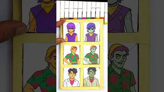 Saja Boys K-Pop Demon Hunter Simple Vs Horror Cardboard Piece Puzzle Challenge