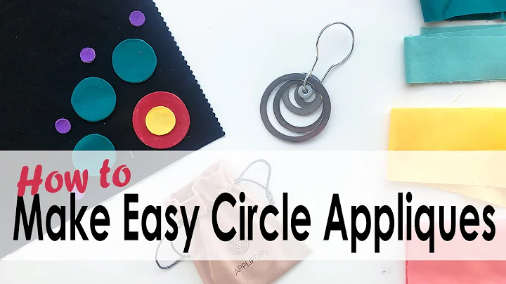 How to make Applique Circles with On Williams Street