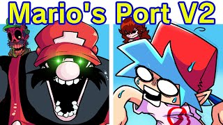 Friday Night Funkin' Vs Mario Fnf Port V2 Canned Build + Cutscenes (Fnf Mod) (Mario 85/Mx/Mario.exe)