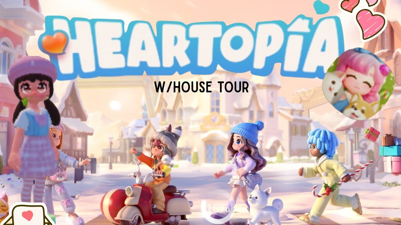 House tour on *heatopia!* aesthetician?