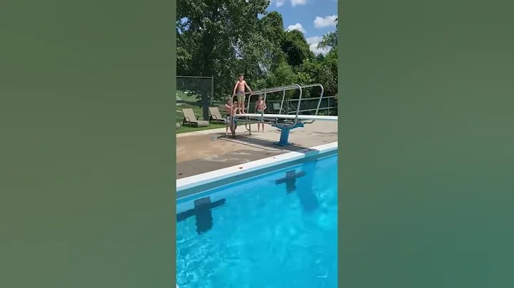 Pool Neff Grandkids
