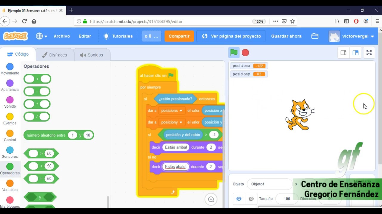 05 - scratch - Eventos raton - YouTube