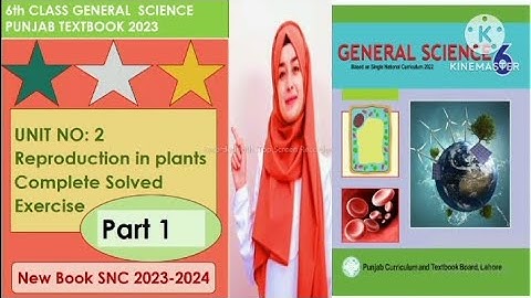 New Book 6th Class General Science|Complete Solved Exercise| Unit no# 2| Reproduction in Plants