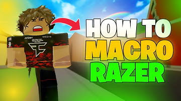 How to MACRO in Da Hood with Any Razer Mouse Razer Viper V3 PRO (Razer Synapse) WORKING 2024