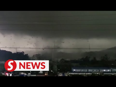 Strong tornado hits Chinas Guangzhou, killing 5, injuring 33