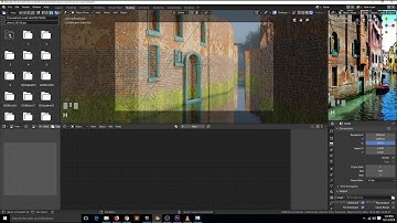 texturing venice street in blender 2 8 step by step tutorial