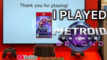 Metroid Prime 4 Store Demo