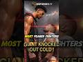 Underdog DESTROYS Giant 😱 (Unbelievable!) #boxing #boxingshorts #shorts #youtubeshorts #knockout