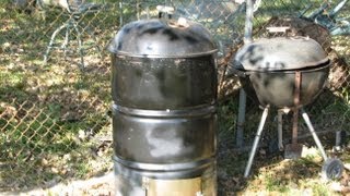 How To Make A Smoker Build A Barbecue