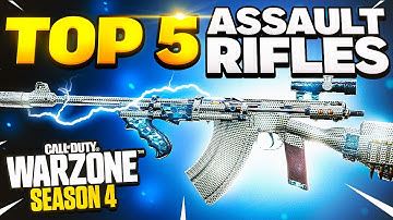 Best Assault Rifles for Call of Duty Warzone Season 4