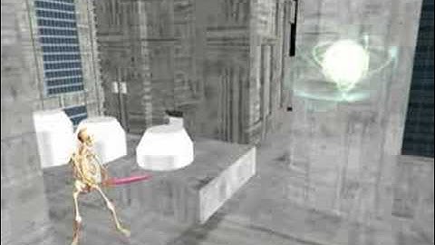 Truespace 7.6 8000 frames rendered 15 minutes