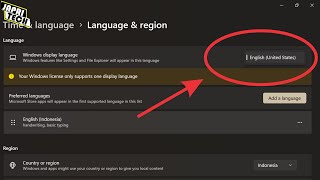 Cara Merubah Bahasa di Windows 11 screenshot 5