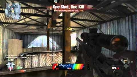 Quickscoping on Firing Range FFA! | Call of Duty: Black Ops |