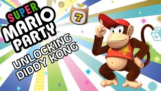 how to UNLOCK Diddy Kong Super Mario Party