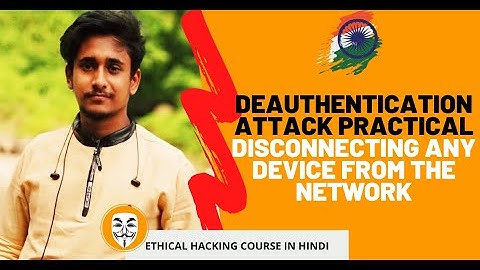 [Hacking Course] 3.Deauthentication Attack Practical Disconnecting Any Device From The Network