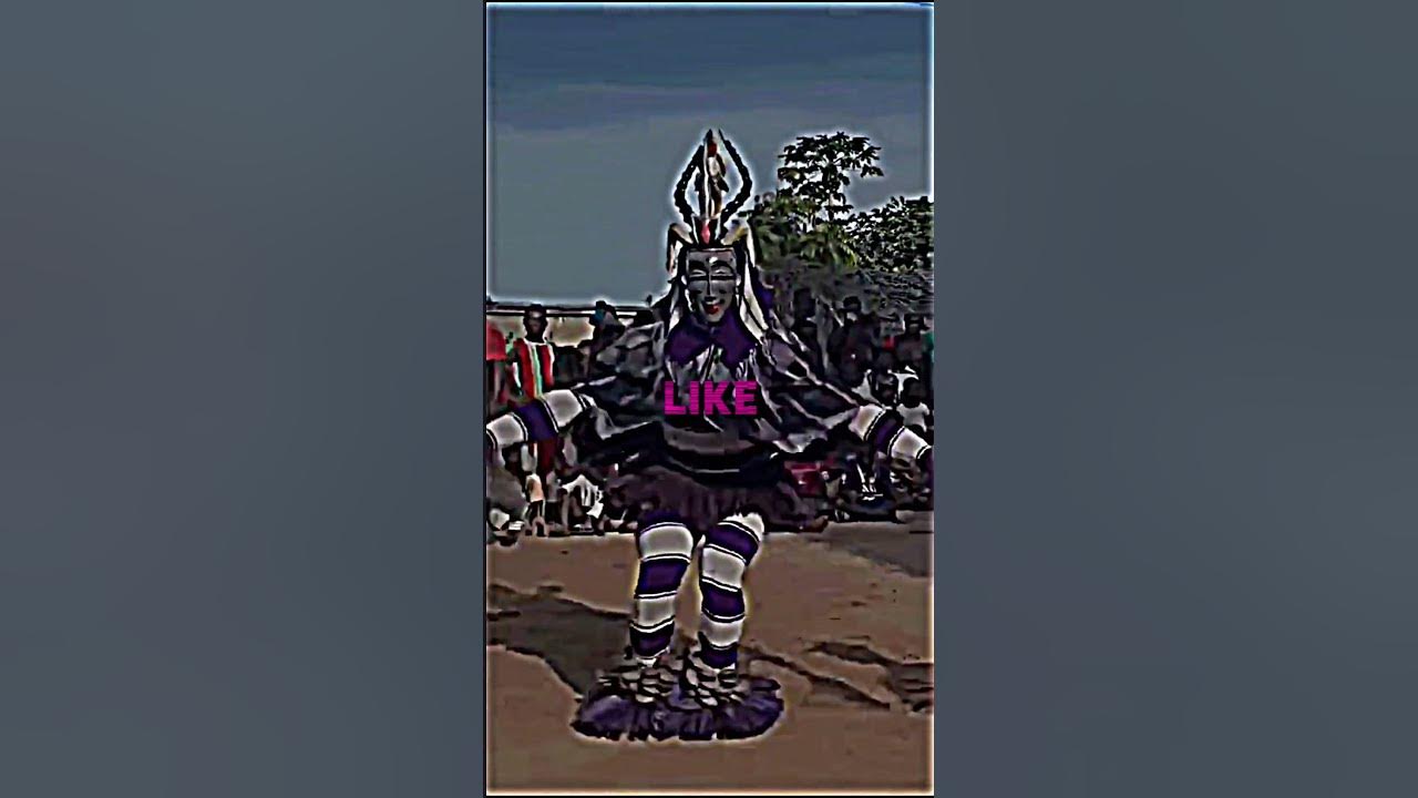 African DEMON DANCE 🪩 ~EDIT~ [COWBELL GOTH] #shorts