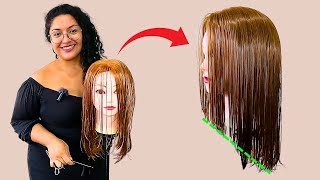 Como hacer un corte en V fácil y rápido | HOW TO MAKE EASY AND QUICK V CUT