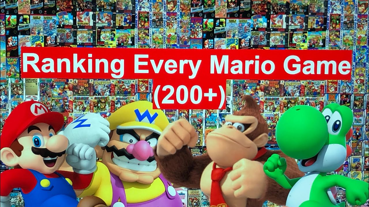 I Ranked Every MARIO Game on the NES! 